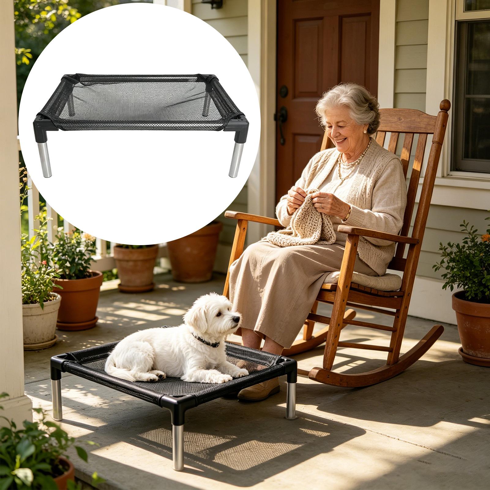 Erhöhtes Hundebett mit atmungs – Outdoor Camping Dog Bed Bewertung und Preis